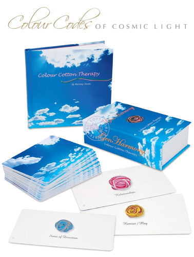 GenHarmony Cards And Colour Cotton Therapy Book Set For Body Healing
